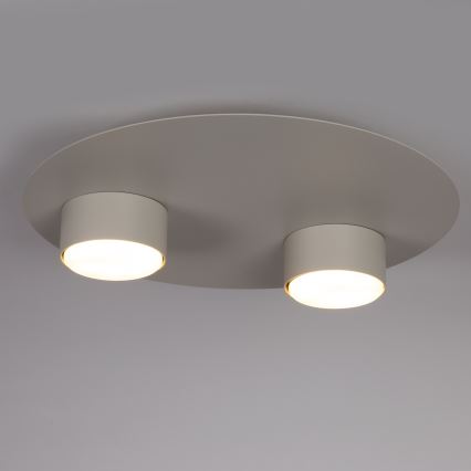 Kattovalo STAR 2xGX53/12W/230V beige