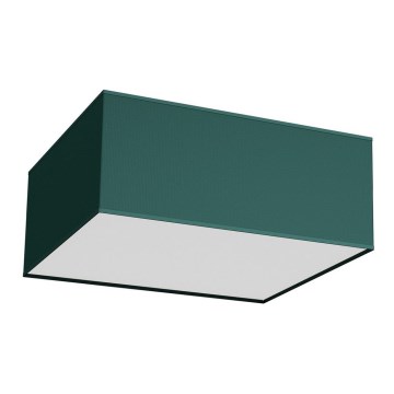 Kattovalo VERDE 3xE27/60W/230V 50x50 cm vihreä
