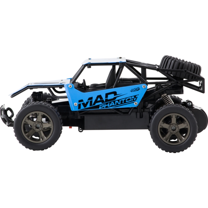Kauko-ohjattava auto Bulan musta/sininen