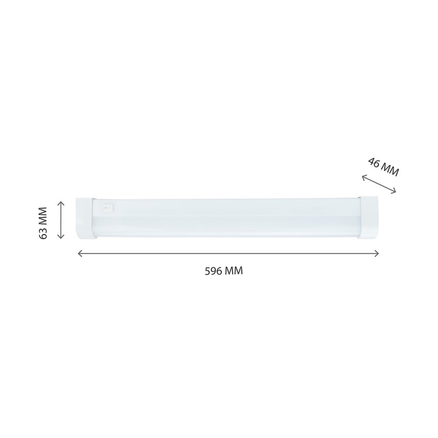 Keittiökaappien alla oleva LED-valo AQUATICA LED/15W/230V 6000K IP44