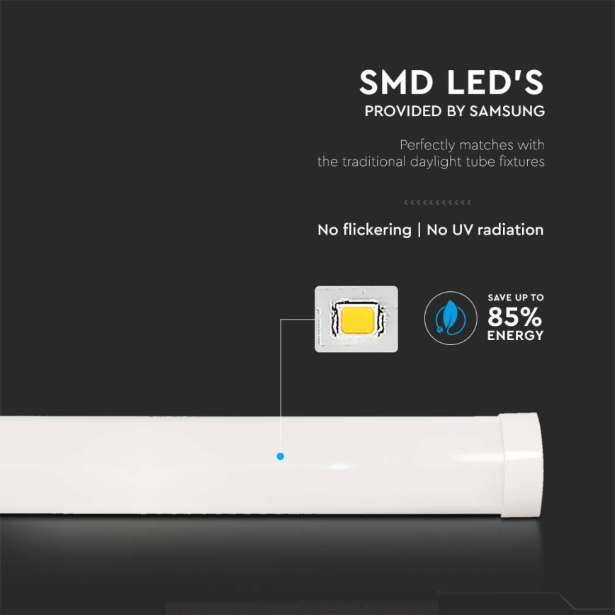 Keittiökaappien alla oleva LED-valo LED/10W/230V 3000K 30 cm