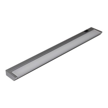 Keittiökaappien alla oleva LED-valo LED/10W/230V hopea