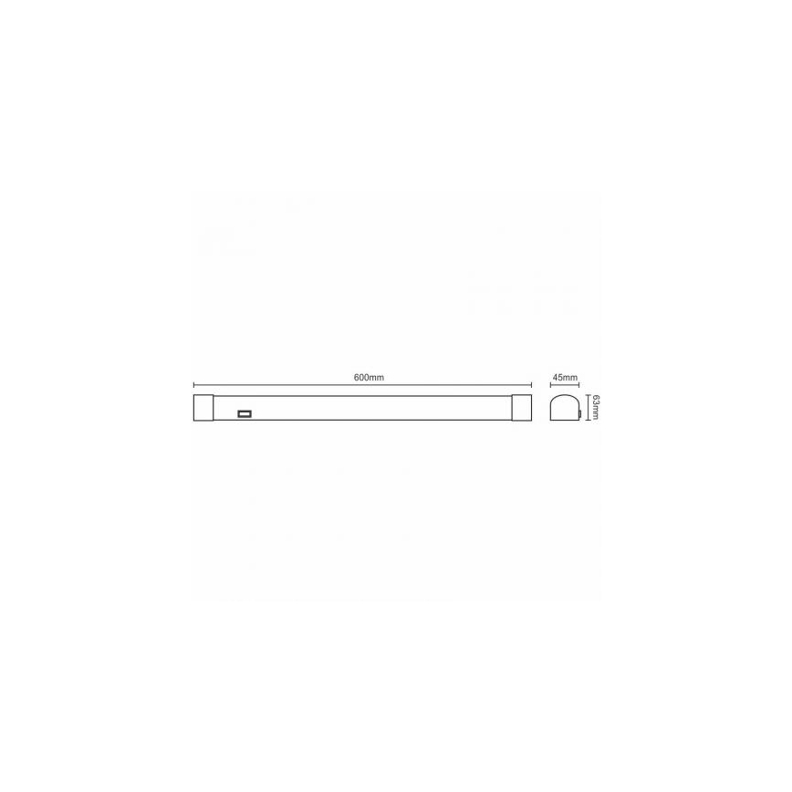 Keittiökaappien alla oleva LED-valo LED/15W/230V 4000K IP44