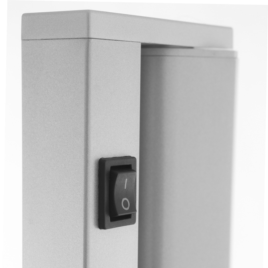 Keittiökaappien alla oleva LED-valo LED/15W/230V hopea