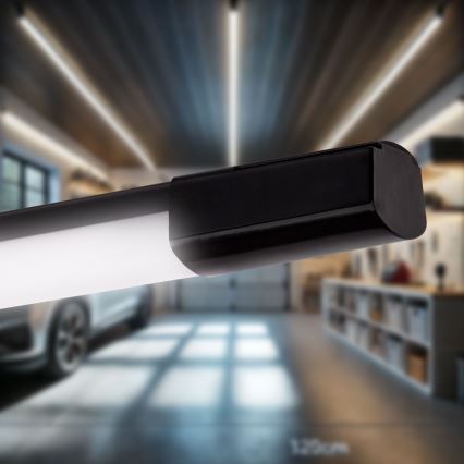 Keittiökaappien alla oleva LED-valo LED/36W/230V 4000K 120 cm musta