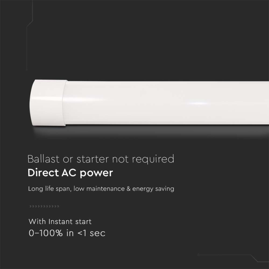 Keittiökaappien alla oleva LED-valo LED/40W/230V 6500K 116 cm
