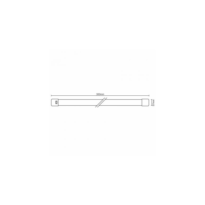 Keittiökaappien alla oleva LED-valo LED/9W/230V IP40