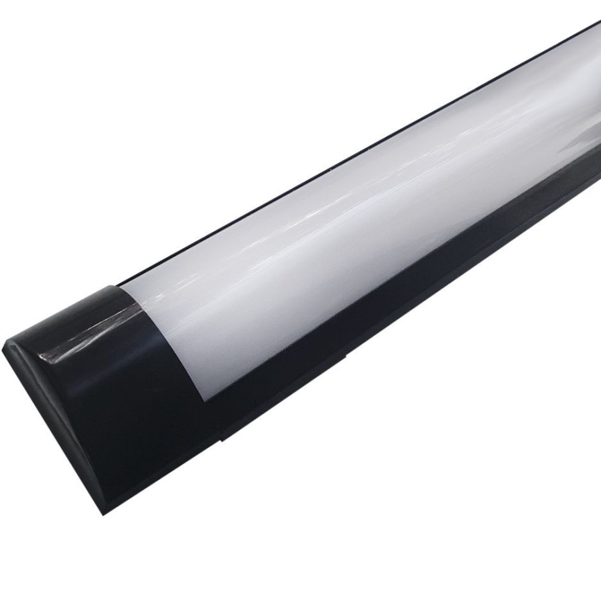 Keittiökaappien alla oleva LED-valo QTEC LED/9W/230V 30 cm musta