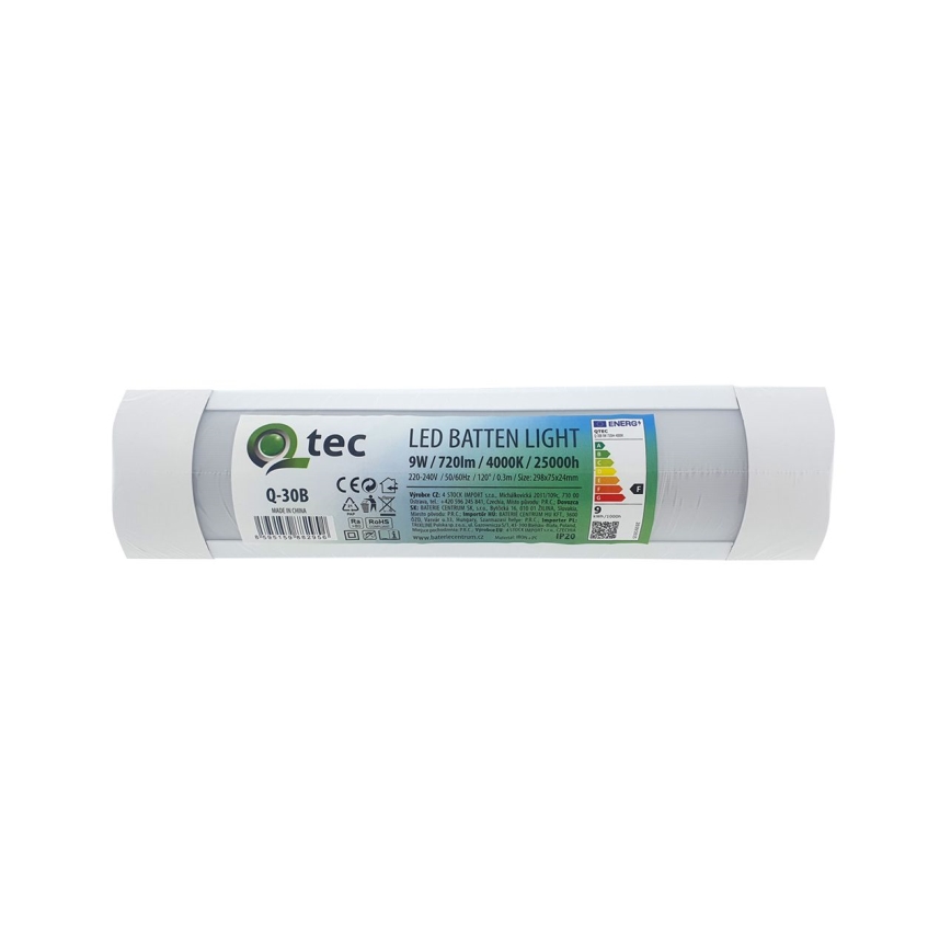 Keittiökaappien alla oleva LED-valo QTEC LED/9W/230V 30 cm valkoinen