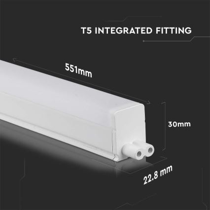 Keittiökaappien alla oleva LED-valo SAMSUNG CHIP LED/7W/230V 4000K 55 cm