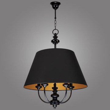 Kemar LR/5/B - Kattokruunu ketjussa LABRADO 5xE14/60W/230V