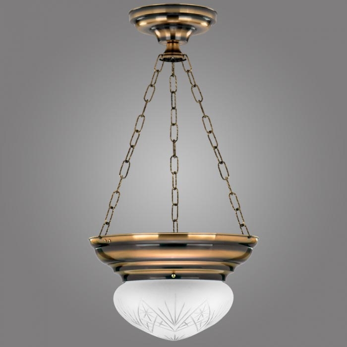 Kemar OPW60/P - Kattokruunu OURO EAGLE 1xE27/100W/230V