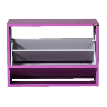 Kenkäkaappi 42x60 cm violetti