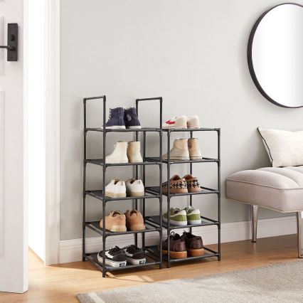 Kenkäkaappi ALVORO, musta