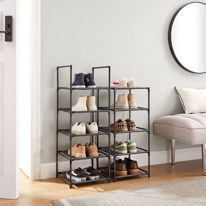 Kenkäkaappi ALVORO, musta