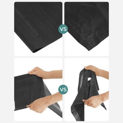 Kenkäkaappi ALVORO, musta