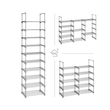 Kenkäkaappi BOXIFY harmaa