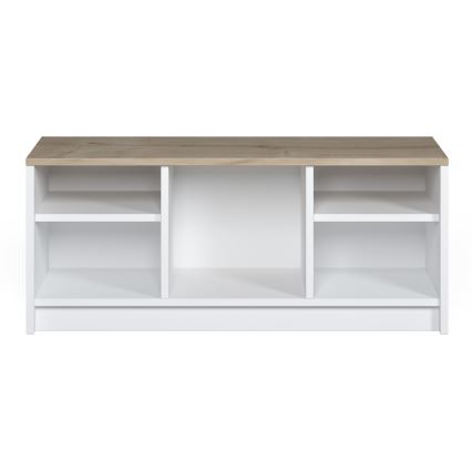 Kenkäkaappi LONDON 100x35 cm valkoinen/beige