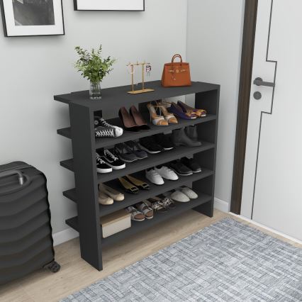 Kenkäkaappi SARGEL 72x75,6 cm antrasiitti