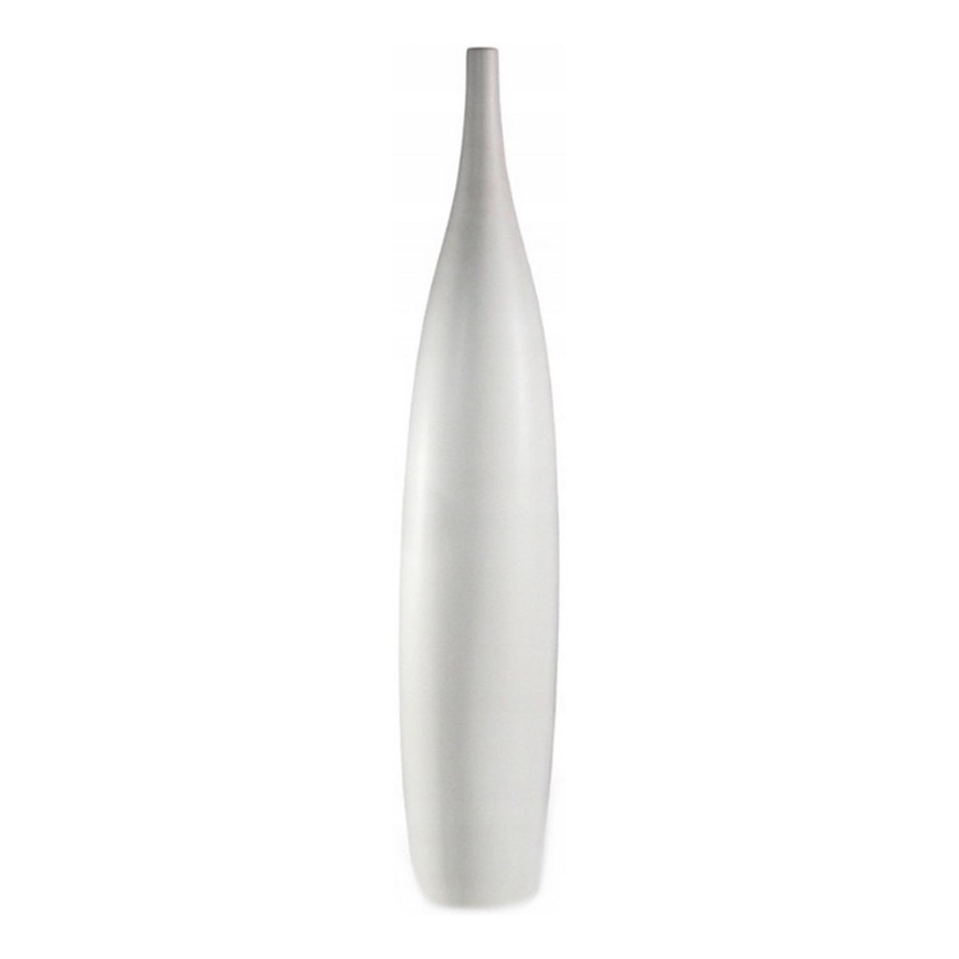 Keraaminen maljakko 70 cm, valkoinen