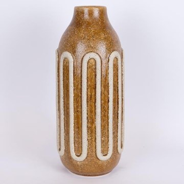 Keraaminen vaasi 39x16,3 cm ruskea