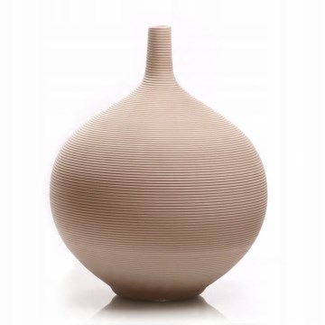 Keramiikkavaasi 24 cm, beige