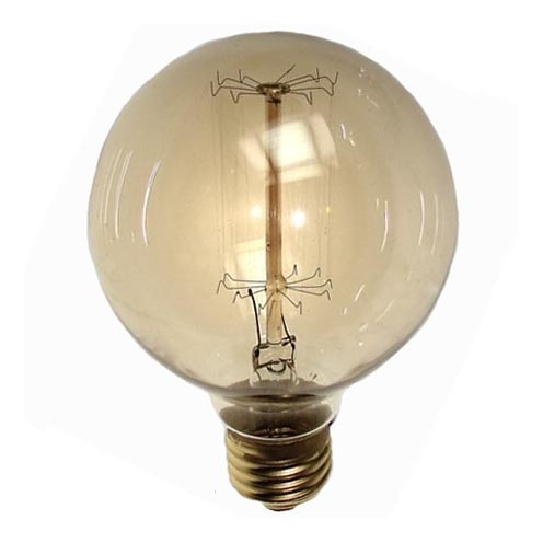Kestävä koristeellinen himmennettävä polttimo SEGOD G80 E27/40W/230V 3000K