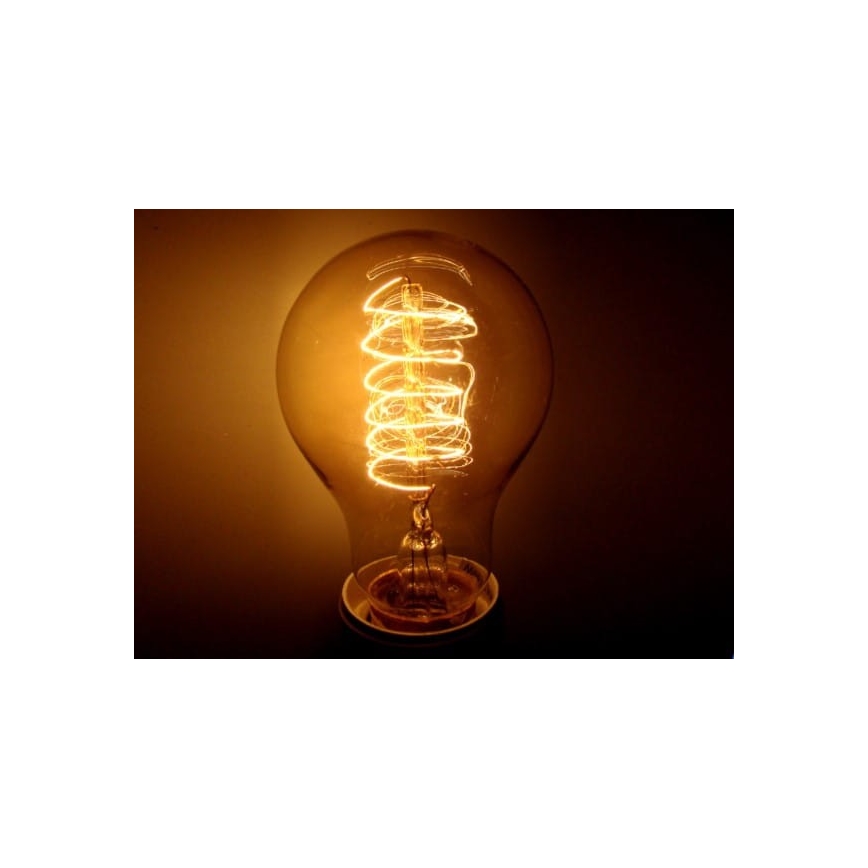 Kestävä koristeellinen himmennettävä polttimo SELEBY A23 E27/60W/230V 2200K