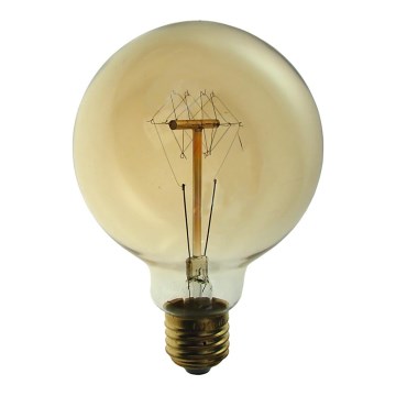 Kestävä koristeellinen himmennettävä polttimo SELEBY G95 E27/60W/230V 2200K