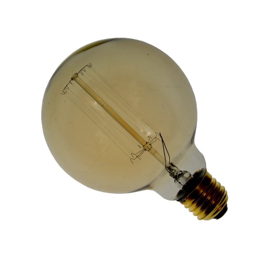 Kestävä koristeellinen himmennettävä polttimo SELRED G125 E27/60W/230V 2200K 120 lm