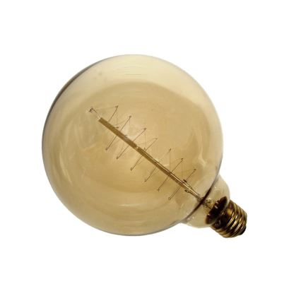 Kestävä koristeellinen himmennettävä polttimo SELRED G125 E27/60W/230V 2200K