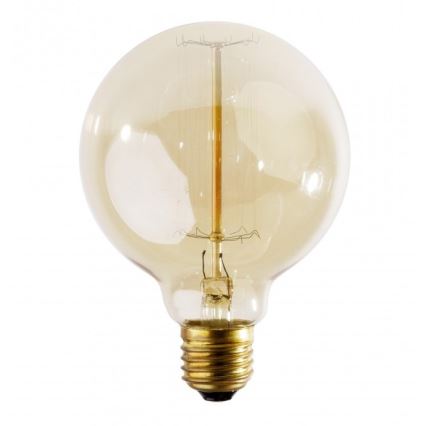 Kestävä koristeellinen himmennettävä polttimo SELRED G95 E27/40W/230V 3000K