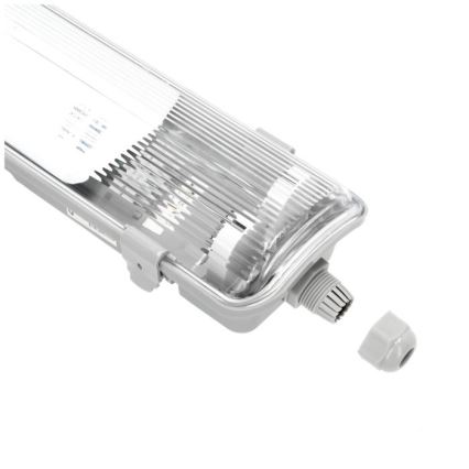 Kestävä loistelamppu HERMIC T8 2xG13/18W/230V IP65