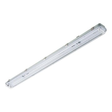 Kestävä loistelamppu T8 2xG13/18W/230V IP65 126 cm