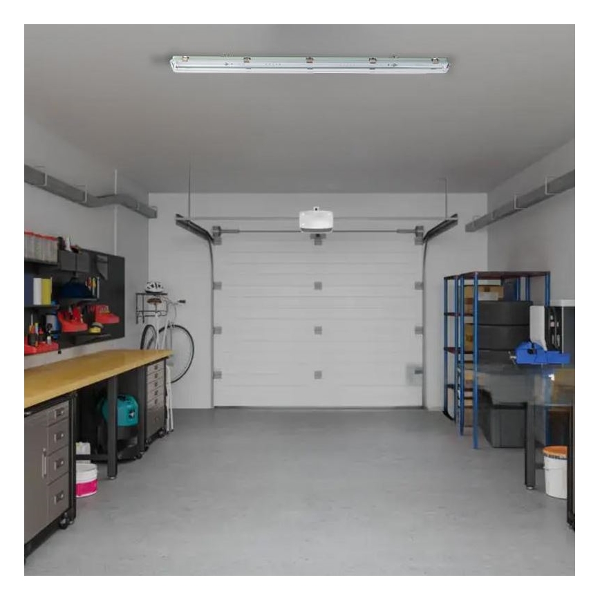 Kestävä loistelamppu T8 2xG13/18W/230V IP65 126 cm
