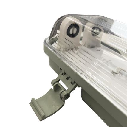 Kestävä loistelamppu T8 2xG13/18W/230V IP65 126 cm