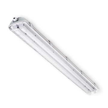 Kestävä loistelamppu T8 2xG13/18W/230V IP65