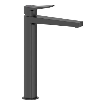 KFA Armatura 4522-712-81 - Pesuallashana + tyhjennysventtiili MALAGA 30,3 cm musta
