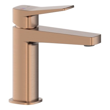 KFA Armatura 4522-815-34 - Pesuallashana + tyhjennysventtiili MALAGA 15,9 cm ruusukulta