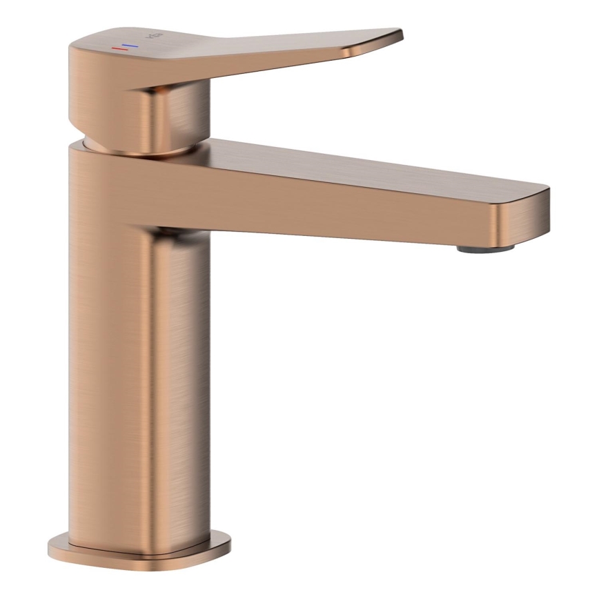 KFA Armatura 4522-815-34 - Pesuallashana + tyhjennysventtiili MALAGA 15,9 cm ruusukulta
