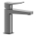 KFA Armatura 4522-815-61 - Pesuallashana + pohjaventtiili MALAGA 15,9 cm metallinhohtoinen harmaa