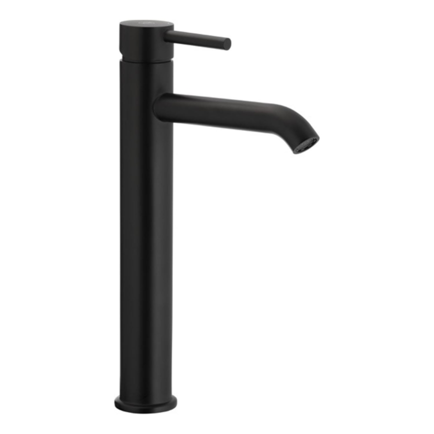 KFA Armatura 5032-612-81 - Altaan hana + jäte ylivuoto MOZA 33 cm matta musta