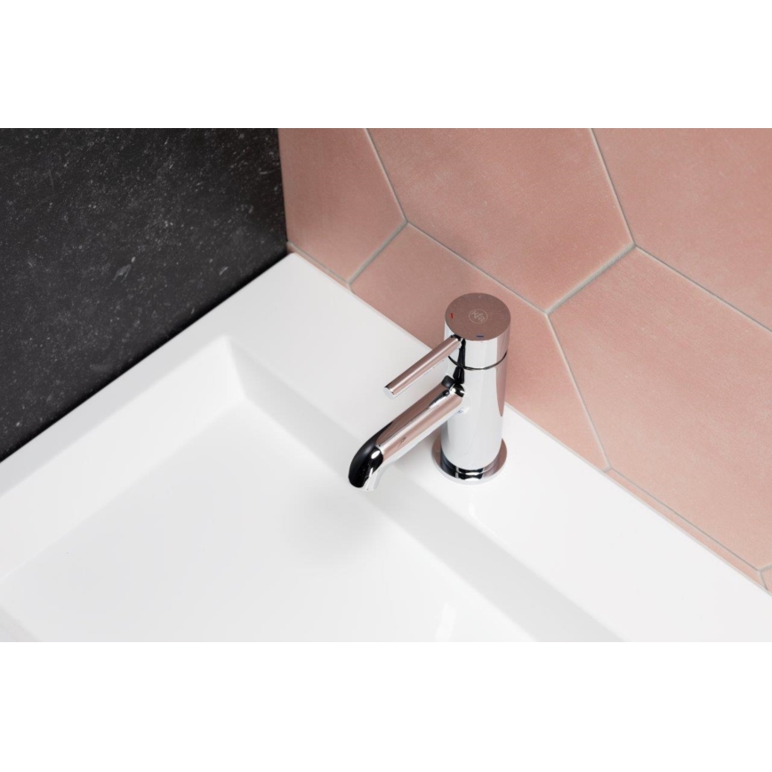 KFA Armatura 5032-815-00 - Altaan hana + jäte ylivuoto MOZA 15,2 cm kiiltävä kromi