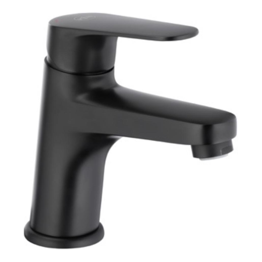 KFA Armatura 5552-815-81 - Altaan hana + jäte ylivuoto OTAVA 15 cm matta musta
