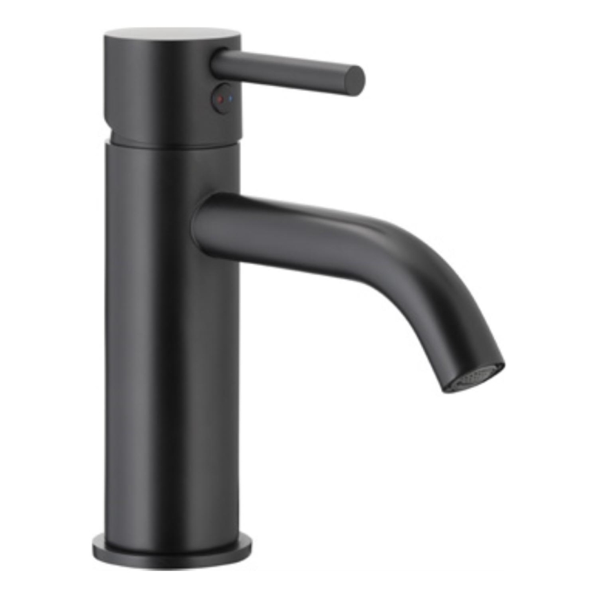 KFA Armatura 5822-815-81 - Altaan hana + jäte NEDA 16,5 cm messinki/matta musta