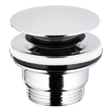 KFA Armatura 660-320-00 - Altaan jäte CLICK-CLACK halkaisija 6,6 cm kiiltävä kromi