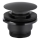 KFA Armatura 660-320-81 - Altaan jäte CLICK-CLACK halkaisija 6,6 cm ruostumaton/matta musta