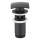 KFA Armatura 660-454-81 - Allas jäte ylivuoto CLICK-CLACK 7x7 cm messinki/matta musta