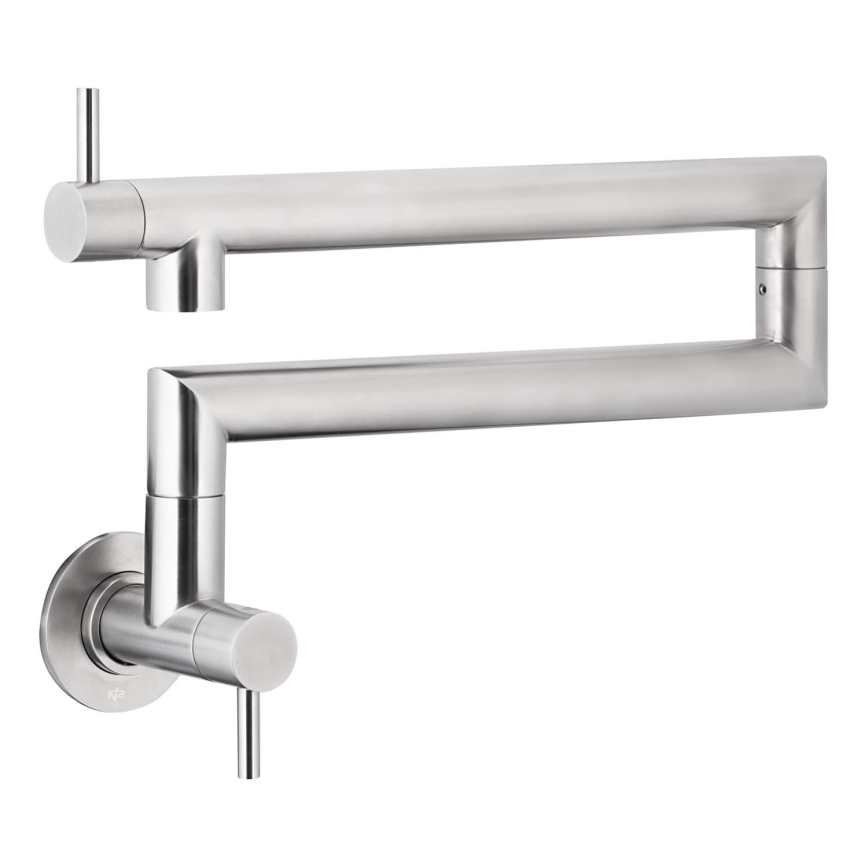 KFA Armatura 6623-030-22 - Keittiöhana nivelellä DUERO POT FILLER ruostumaton