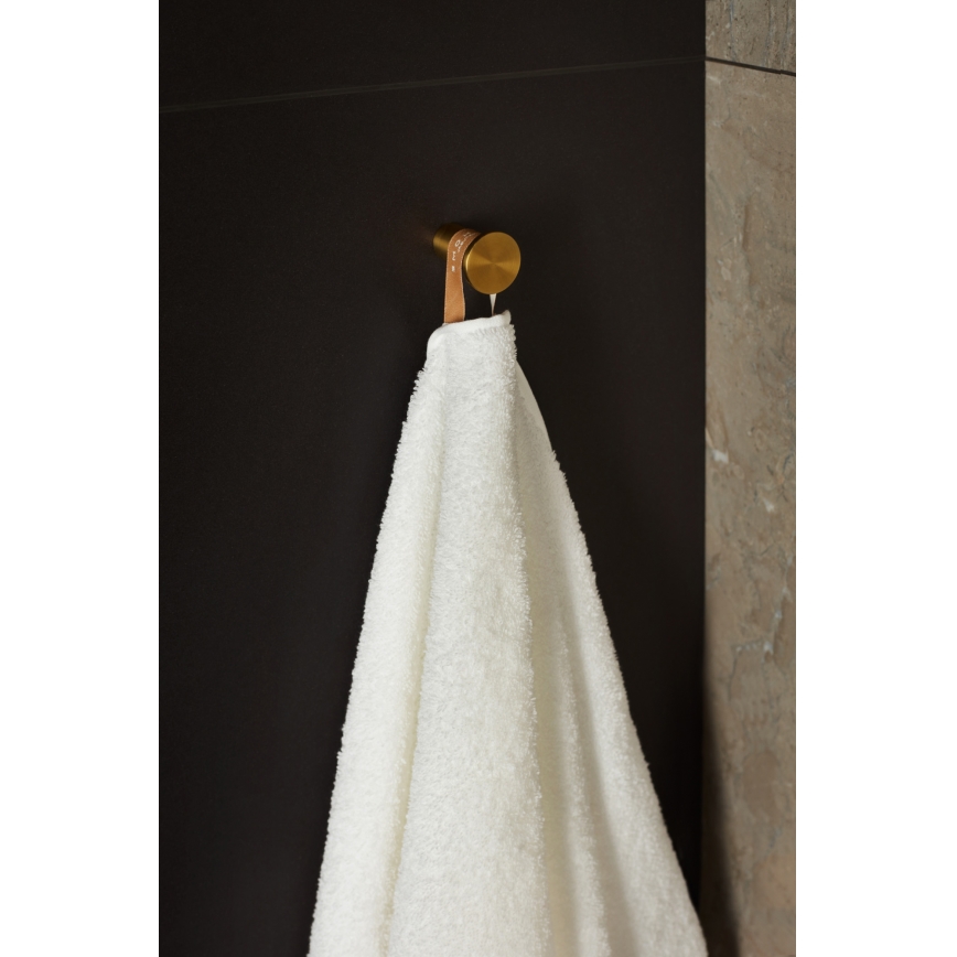 KFA Armatura 864-020-31 - Seinäkoukku TOWEL ruostumaton/maa kulta